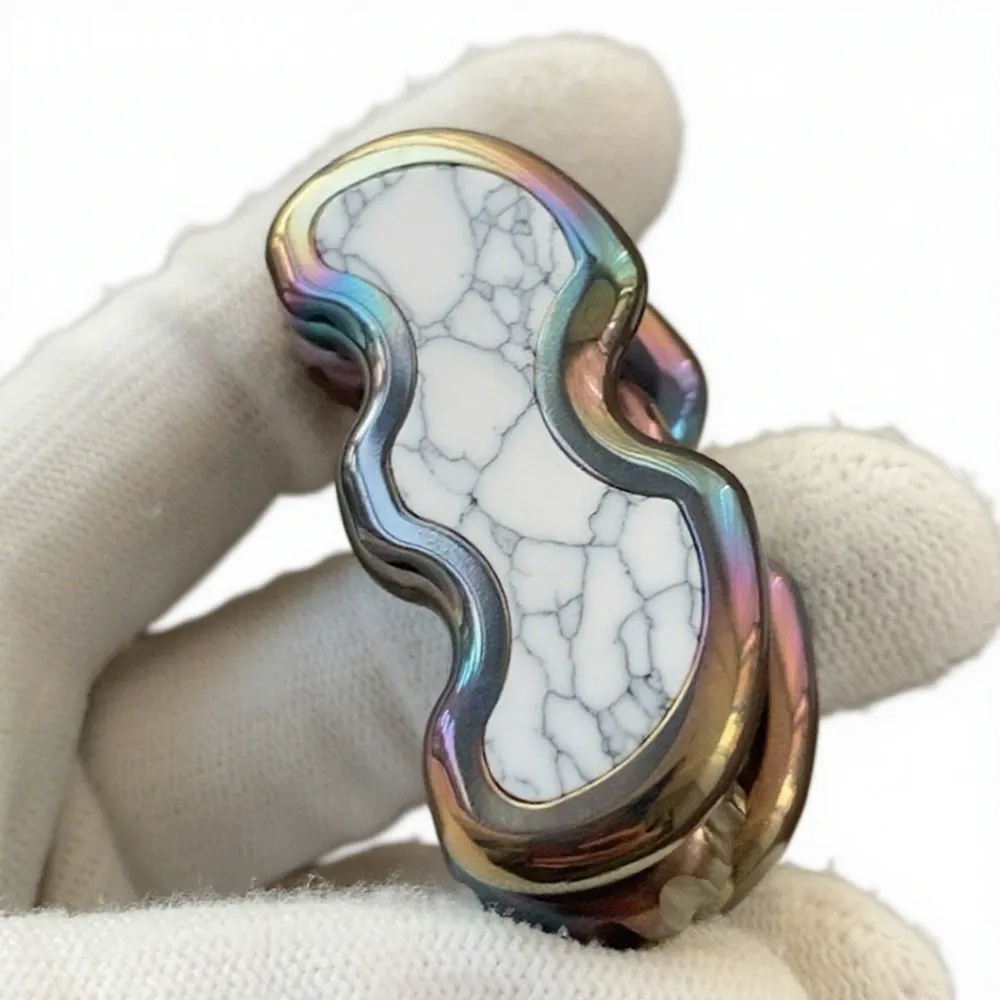 使用 EDC おもちゃローグジルコニウムカラフルなスピードフィジェットスライダーストレスリリーフおもちゃフィジェットおもちゃ大人のためのノベルティおもちゃ