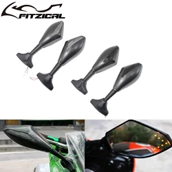 Universal Motorcycle Rearview Mirror with/LED Turn Signal For Suzuki GSX-R125 GSX-R750 GSX-R1000 GSX250R GSX650F SV650S