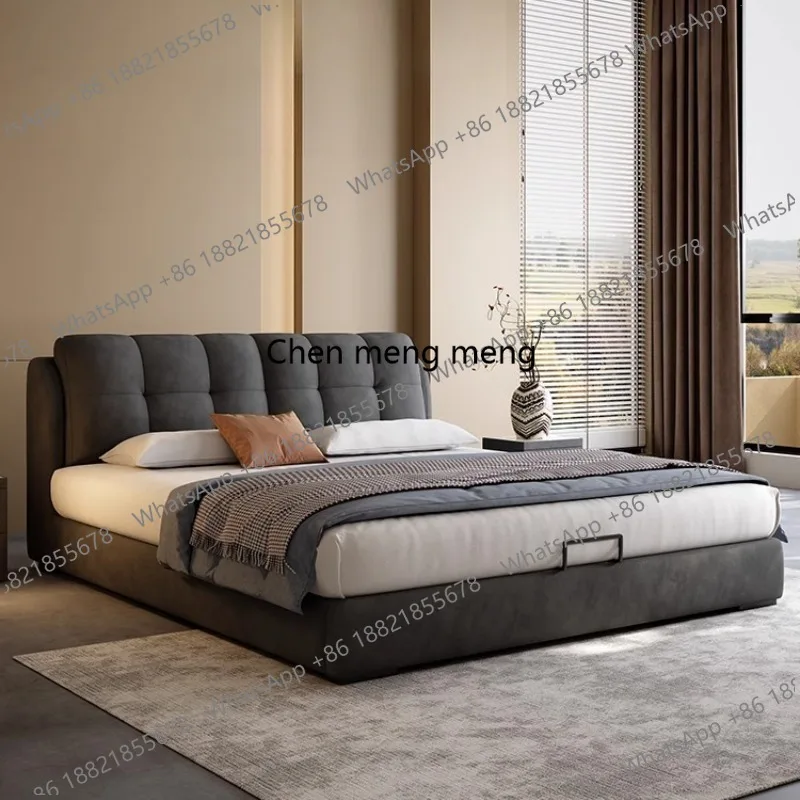 

Frames Minimalist Bed Fancy Organizer Modern Cream Deluxe Bed Luxury Bedroom Lounge Camas De Dormitorio House Accessories