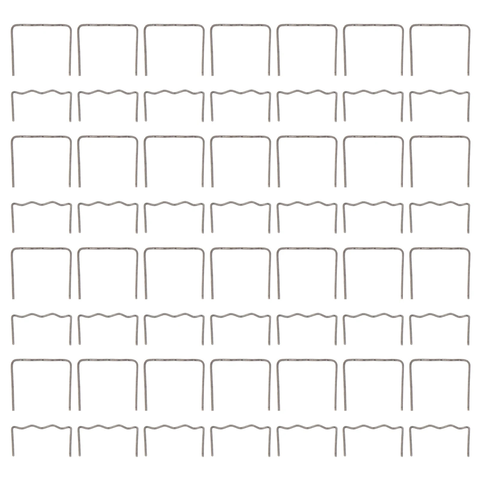 

500Pcs Car Bumper Repair Welding Rods Metal Pre Cut Wave Rods Hot Stapler ABS PVC Nylon Plastic Repairing Tool