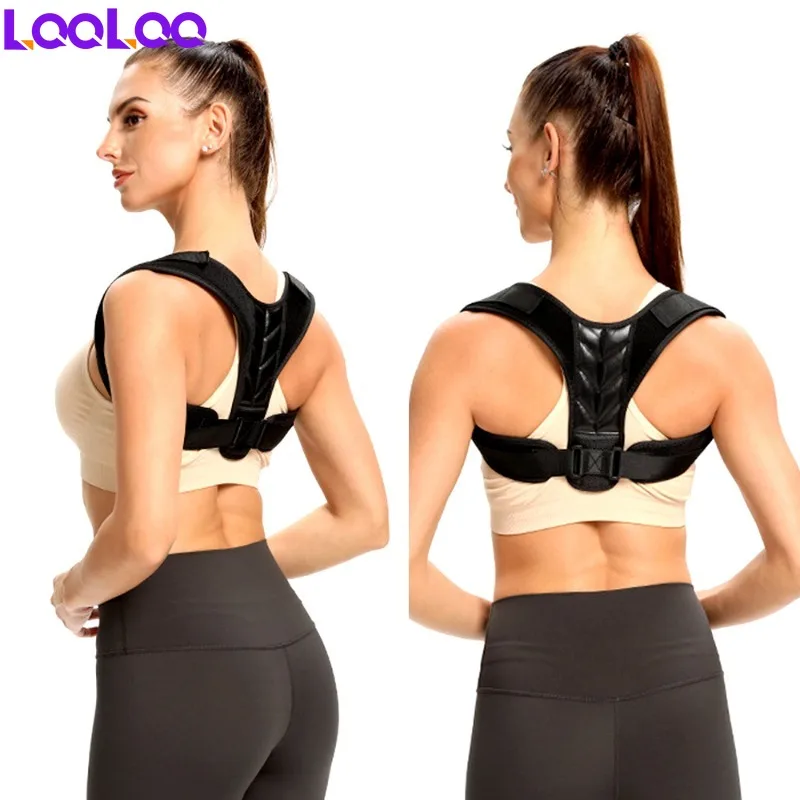 1Pcs Adjustable Posture Corrector Back Support Strap Brace Shoulder Spine Support Lumbar Posture Orthopedic Belts for Men Women