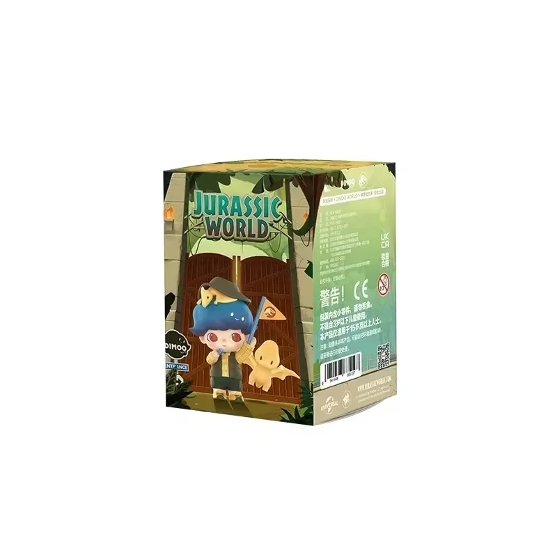 

100% Original DIMOO Jurassic World Series Blind Box Toys Kawaii Surprise Cute Doll Anime Figure Home Model for Girls Gift