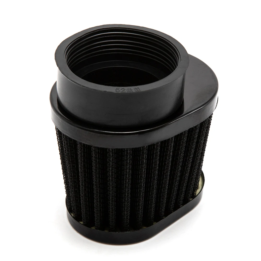 52mm 60mm Universal Motorcycle Air Filter Car Motorbike Air Intake Accessories