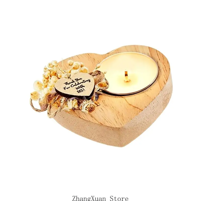 Bridal Shower Tray Artistic Candlestick Tea Light Stand with 3XUF