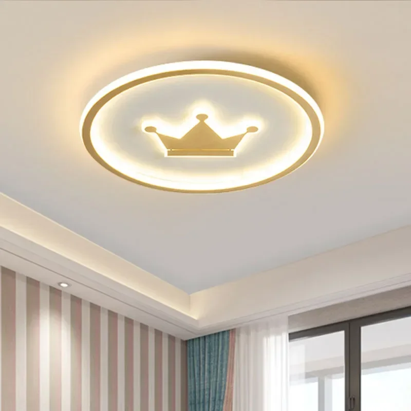 Modern LED Ceiling Light Children Bedroom Living Dining Aisle Study Ceiling Chandelier Indoor Home Decor Lighting Fixture Luster