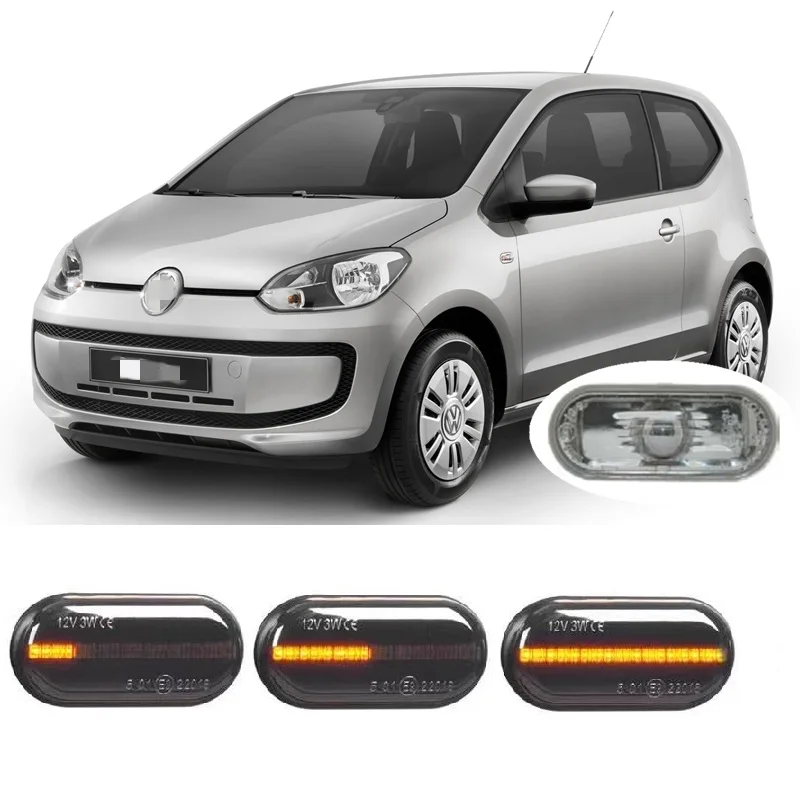 for Volkswagen VW Up e-Up 121 122 BL1 BL2 2011 2012 2013 2014 2015 2016 Dynamic LED Indicator Side Marker Signal Accessories