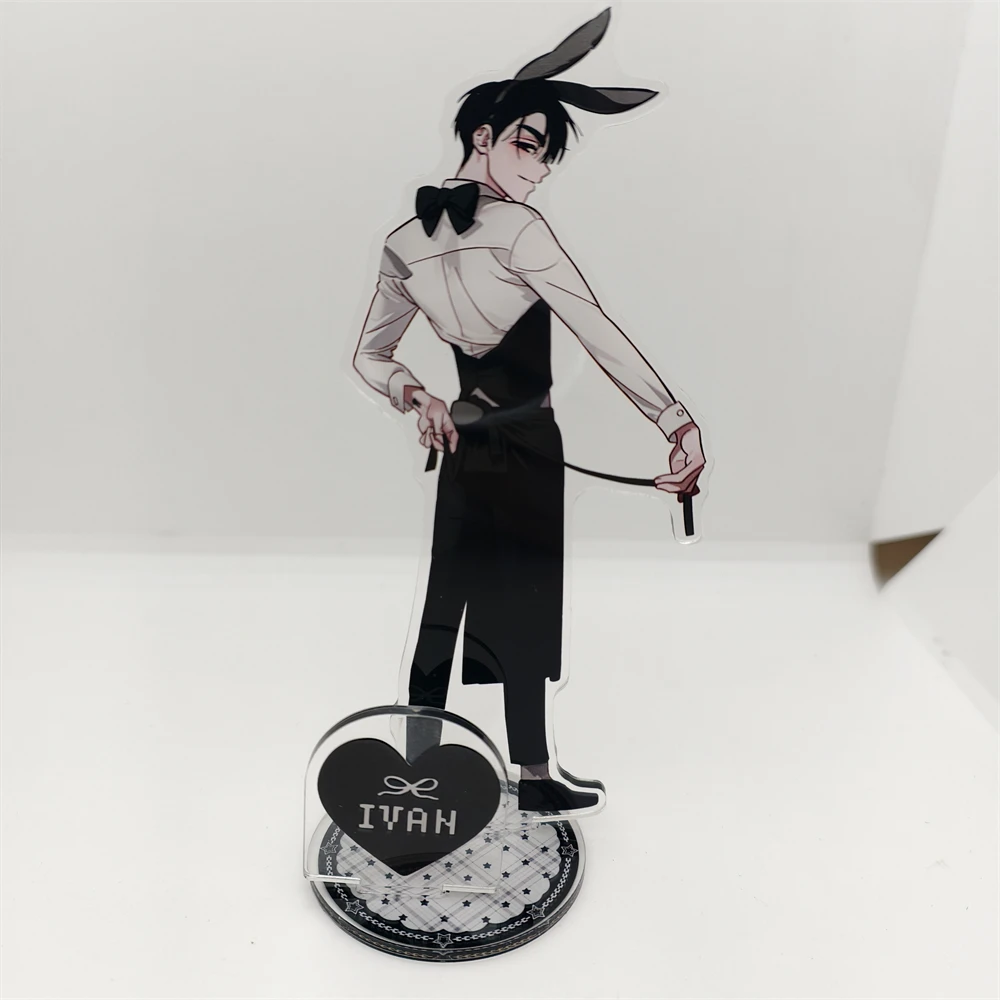 أنيمي الغريبة المرحلة سلاسل المفاتيح قلادة سيارة مفتاح سلسلة الاكريليك حامل MIZI SUA TILL IVAN HYUNA LUKA المشجعين الهدايا تأثيري اكسسوارات