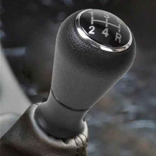 Auto Getriebe Shifter Knob Leder Stick Auto Getriebe Shifter Manuelle 5 Speed Shift Hebel Für Peugeot 106 206 306 406 407 107 207 307 205