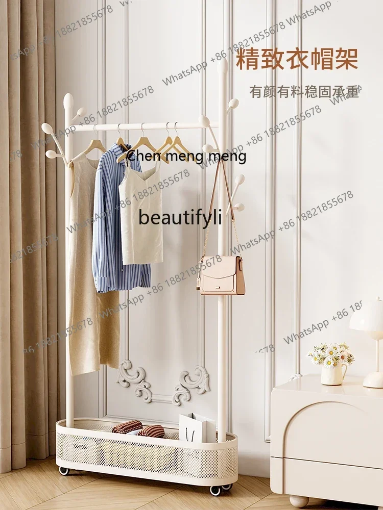 

ss7304Thickened Floor Hanger Hanger Living Room Removable Coat Rack Clothes Hanger