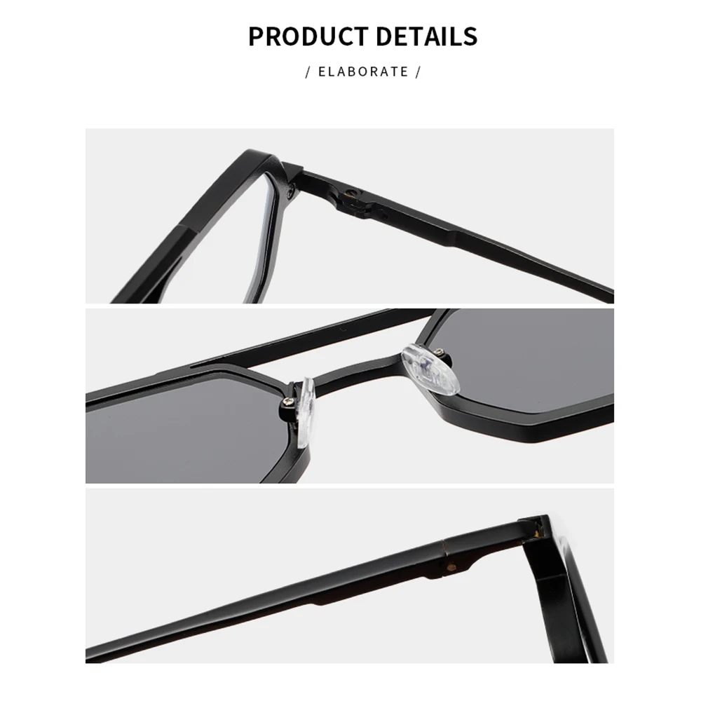 DDDLONG Retro Metal Fashion Small Square Sunglasses Women Men Sun Glasses Classic Vintage UV400 Outdoor D416