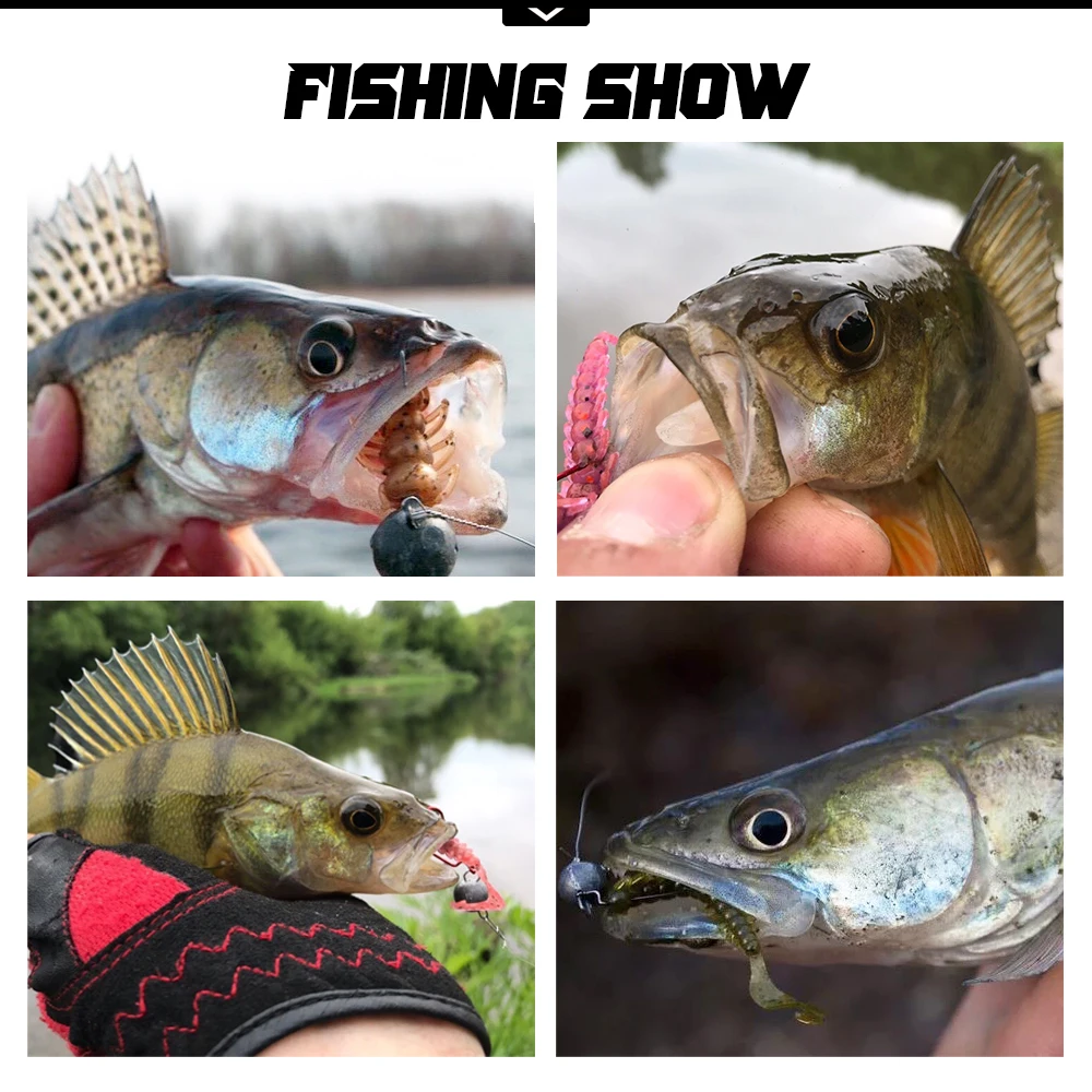 Spinpoler لينة Bugsy الصيد إغراء Wriggler نوع البلاستيك مع الساقين دودة الطعم 11.5 سنتيمتر مزدوجة اللون سويم المطاط شاد Pesca