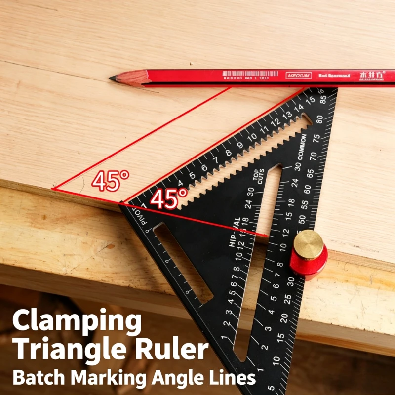 Non-Slip Bench Tenon Stopper Bench Dogs Aluminum Alloy Black and Red MFT Stops 19/20mm Auxiliary for Woodworking  Limit Blocks