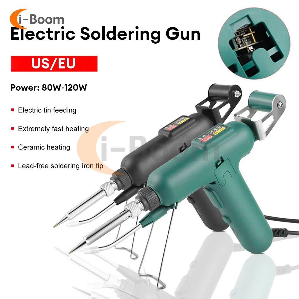 

AC110V 220V Electric Soldering Iron Gun Internal Heating Soldering Iron Automatically Send Tin Gun Soldering Welding Repair