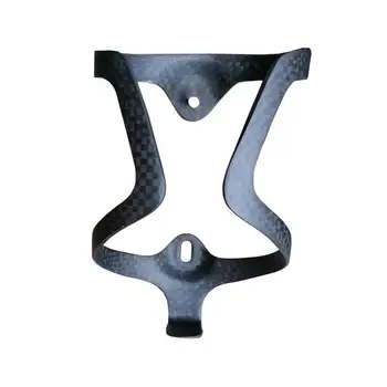 개량형 10g±3g 초경량 3k 풀 카본 파이버 물병 케이지 MTB/로드 자전거 보텔레로 카르보노 바이크 보틀 홀더 6 best sales 카본 물통 케이지 - №3