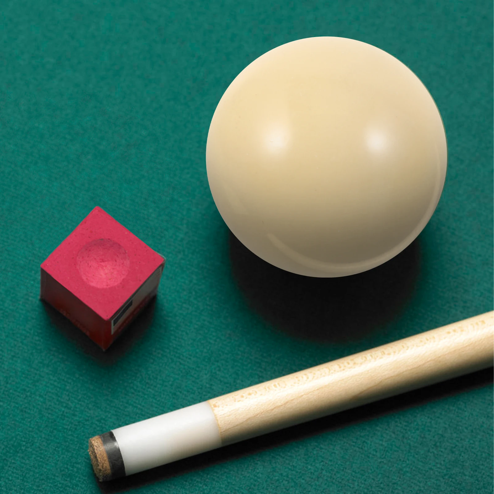 

4pcs White 2-Inch Cue Balls For Pool Table Resin Durable Smooth Surface Even Weight Control Beginners Training Machine