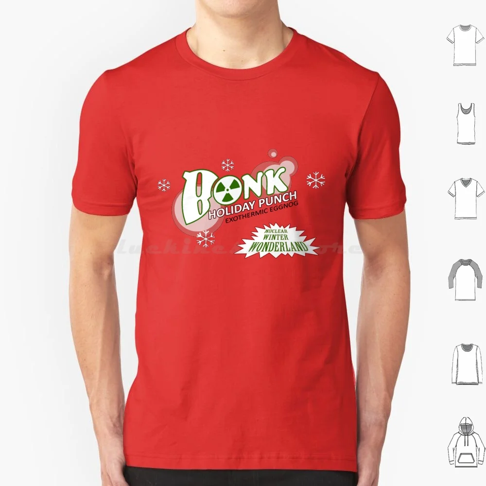 Festive Bonk Atomic Punch ( Red ) T Shirt Cotton Men Women DIY Print Bonk Atomic Punch Tf2 Team Fortress 2 Scout Weapon