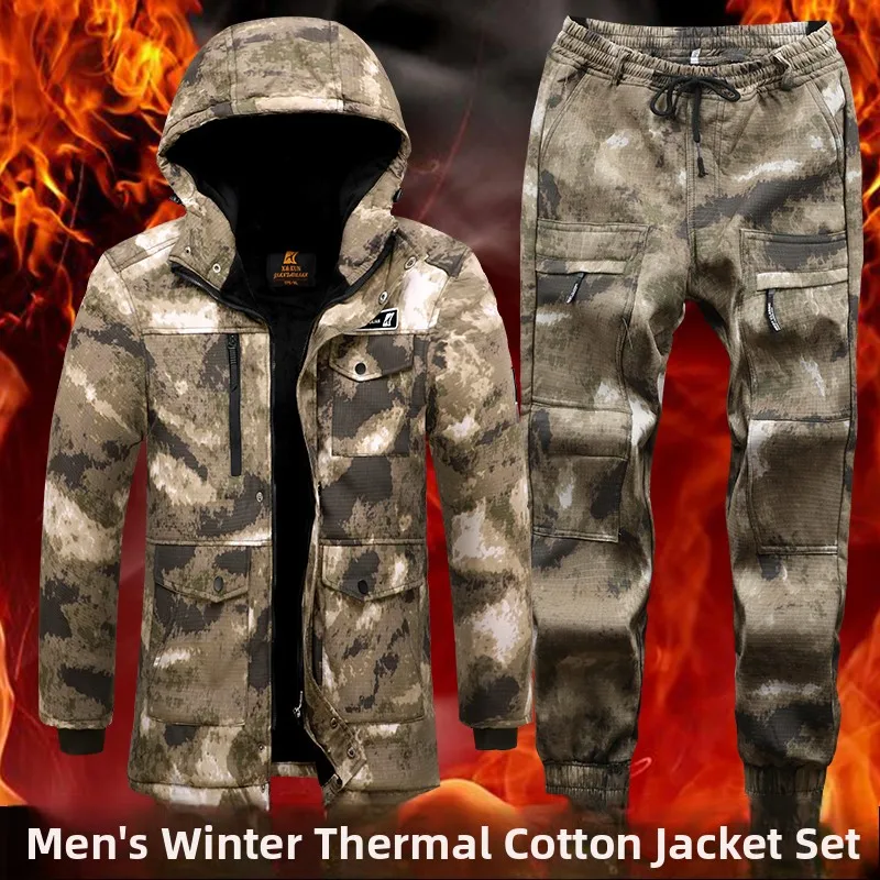 thickened-fleece-camouflage-workwear-set-men's-winter-warm-cotton-jacket-durable-labor-protection-clothing-factory-workshop-w