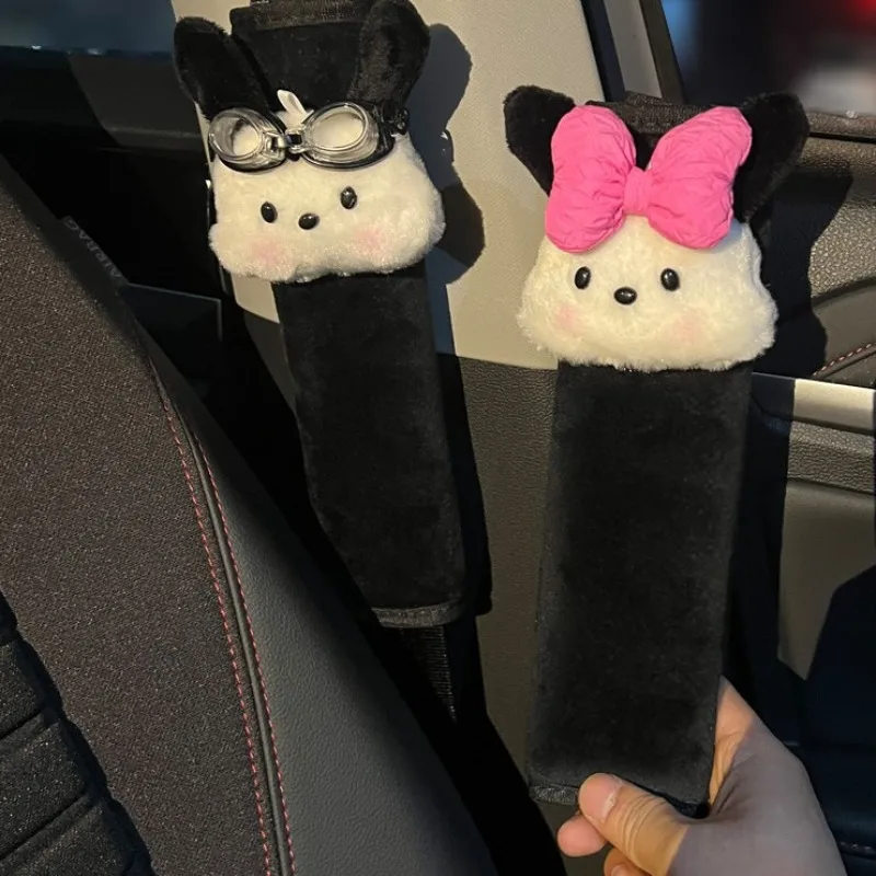 Pochacco Anime Kawaii Sanrio Dekoracyjne Urocze Pudełka na Chusteczki z Laleczką Śliczne Kreskówkowe Wiszące Torby do Przechowywania Małe Ozdoby Prezenty dla Dzieci