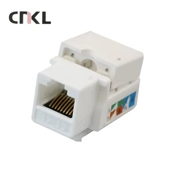 1pcs  CAT6 UTP Ethernet Network Module RJ45 Connector Information Socket Computer Outlet Adapter Cable  Jack