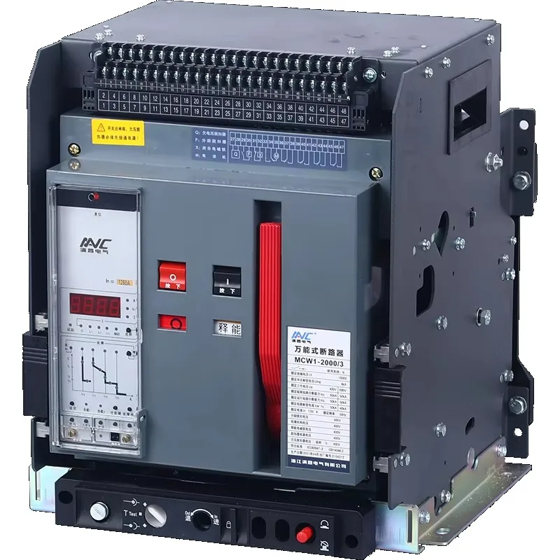 

2000A 4-полюсный выключатель ACB Тип ящика 2000A ACB 4-полюсный воздушный автоматический выключатель ACB Тип ящика