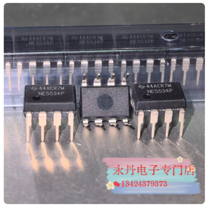 Brand new original genuine imported stock NE5534, NE5534P, DIP-8, made in Mexico and available for direct purchase