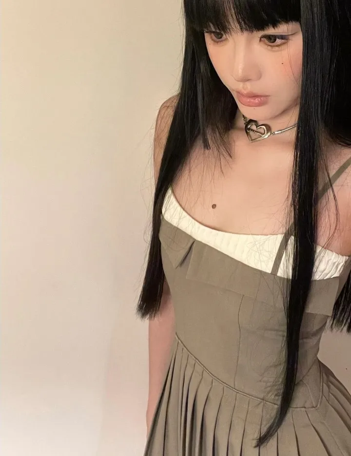 Vestidos femininos vestido kawaii primavera malha apliques frisado sereia em camadas faixas artístico clubwear partywear sensual único soiree