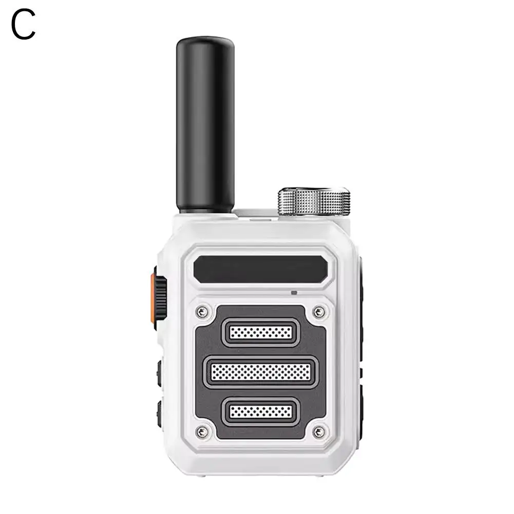 Mini walkie-talkie de mano para exteriores, comunicador de Radio bidireccional de alta potencia, 10km, para deportes al aire libre, ciclismo, C0E3