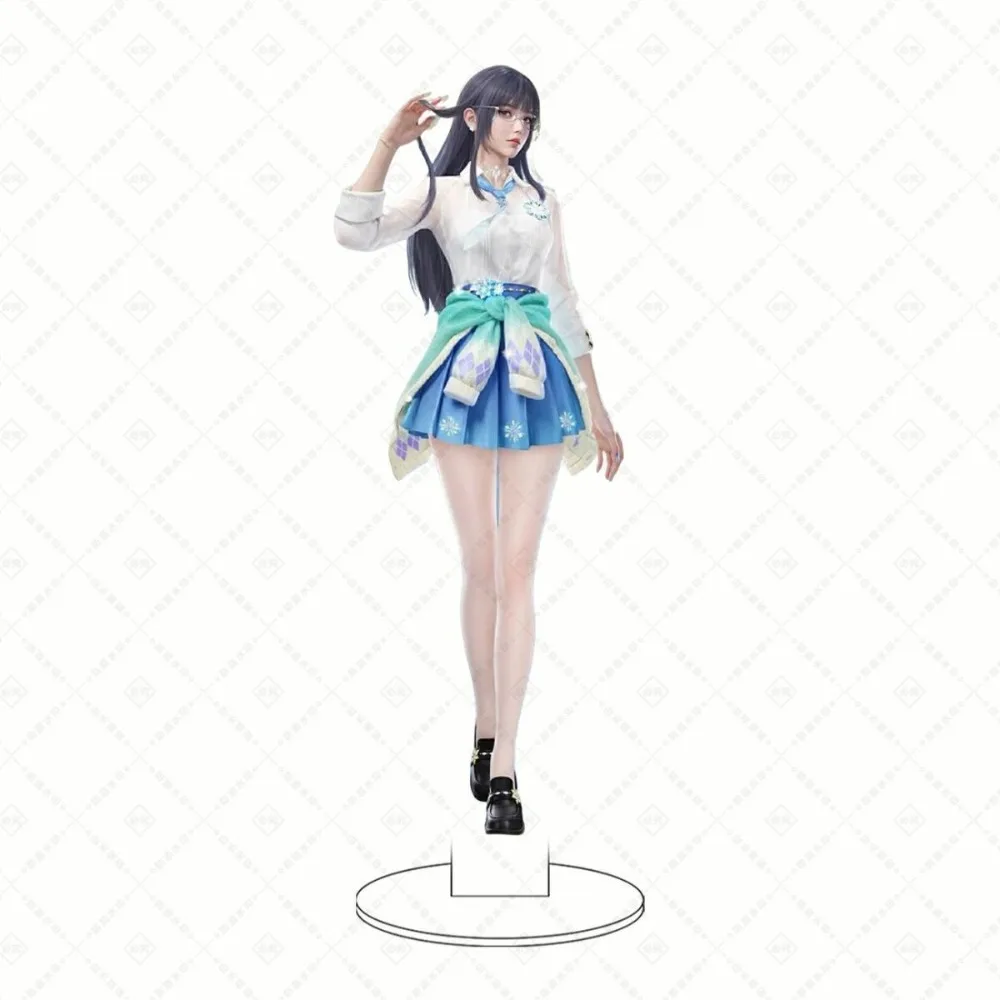 Game Eternal Autumn Overture Series Girl Stand Gu Qinghan Hu Tao Yu Linglong Female Figure Exquisite Standing Sign Cosplay Model