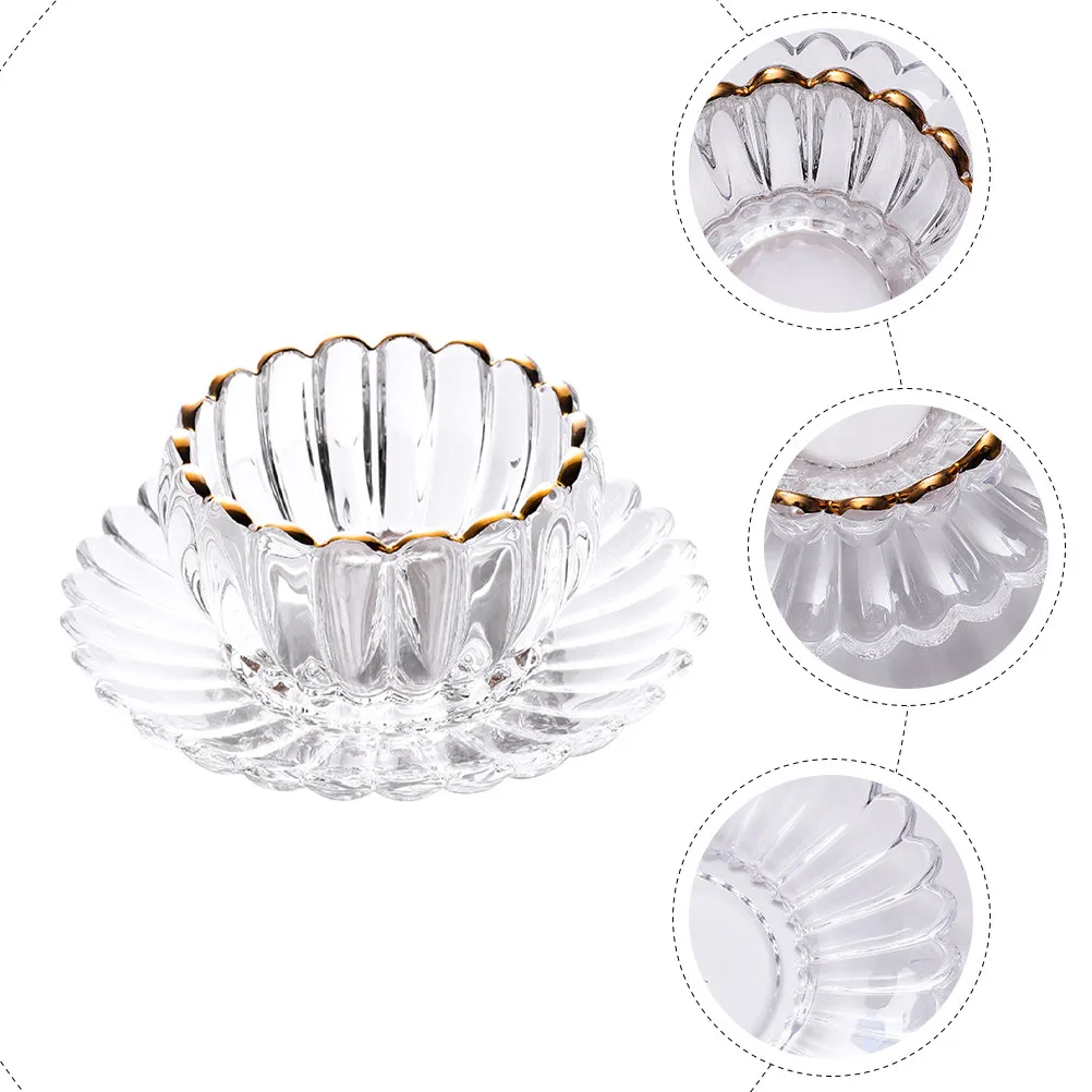 

Набор из 1 больших стильных прозрачных мисок для десертов: для фруктов, салатов, закусок, мороженого, йогурта, овсянки – идеально для дома и кухни