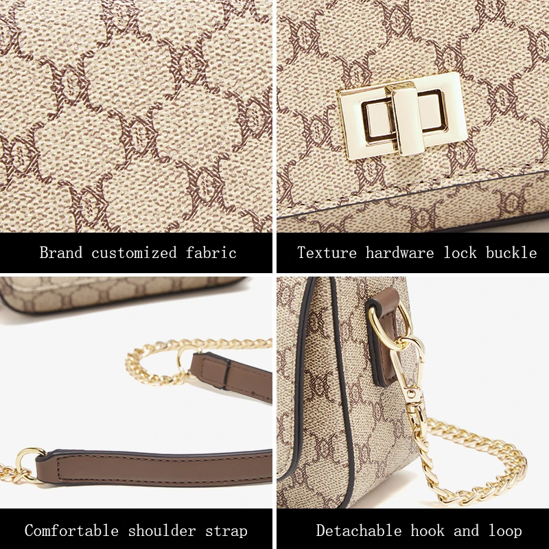 FOXER Mini PVC Leather Crossbody Phone Bag for Women