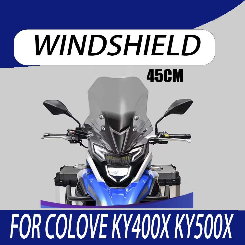 

Для Colove KY400X KY500X KY 500X KY 400X аксессуары для мотоциклов лобовое стекло дефлектор ветрового стекла