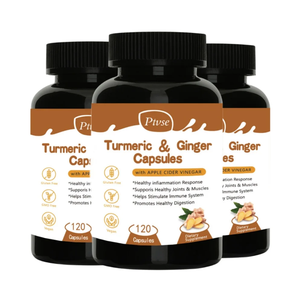 

Organic Tumeric Capsule for Joints Health and Joint Pain Immunity Heart and Brain Health