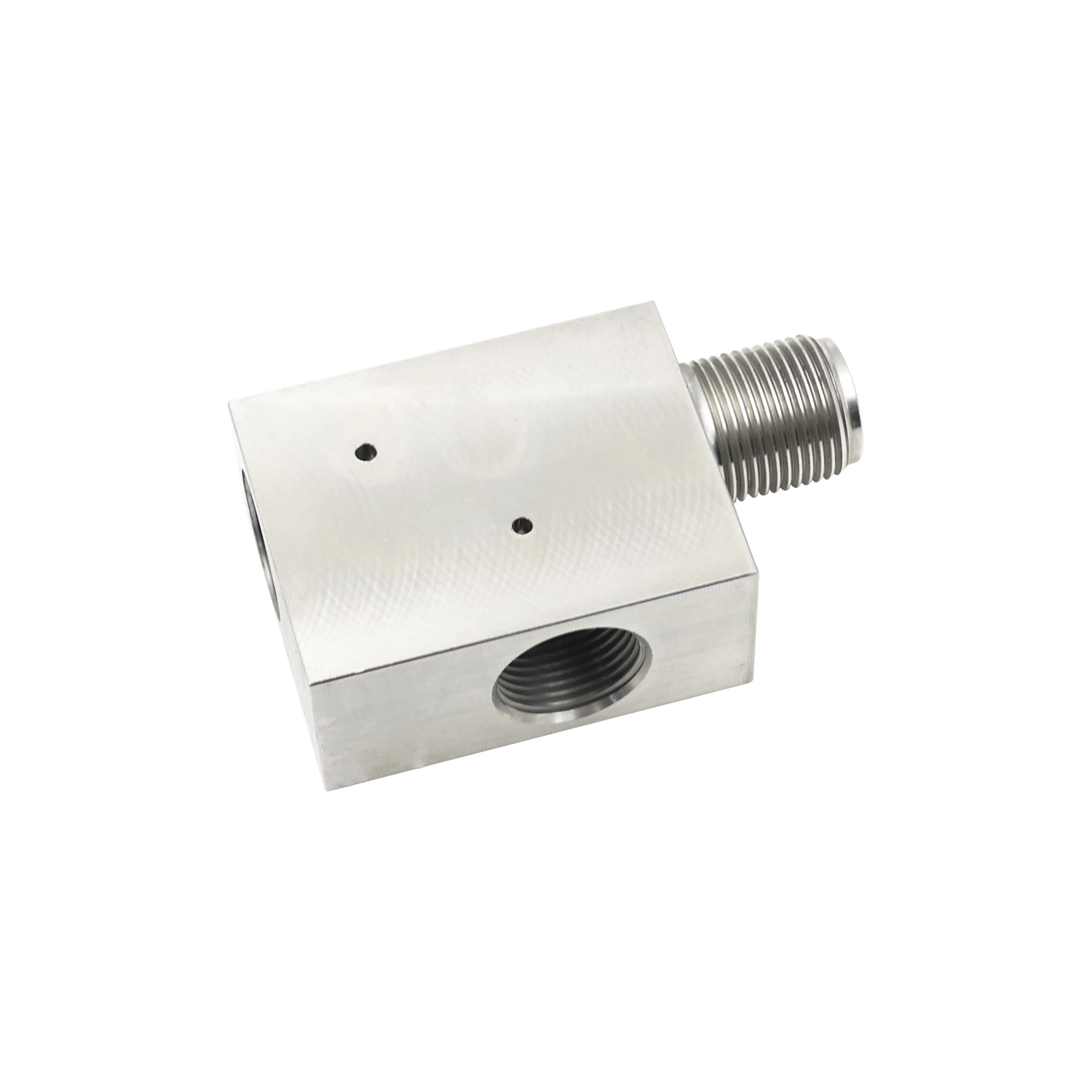 

Affordable Price Waterjet Spare Parts Accumulator Sensor Three Way Pneumatic Valve Body