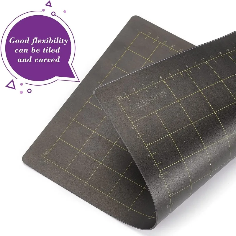1pc 12.5x8.3inch Black Embossing Machine Die Pads Cutting Magnetic Shim for Die Cutter 1.4mm Thick