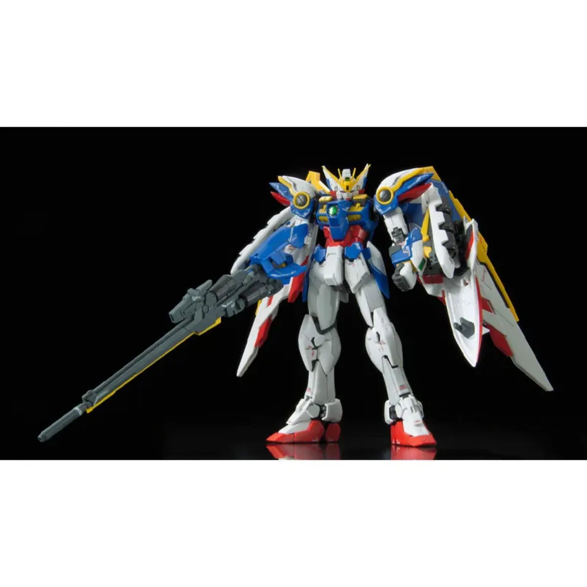 Original Bandai Original Gundam Figur Modell Kits RG Anime Figuren 20XXXG-01W Wing Gundam EW Action Modell Weihnachten Spielzeug Geschenk