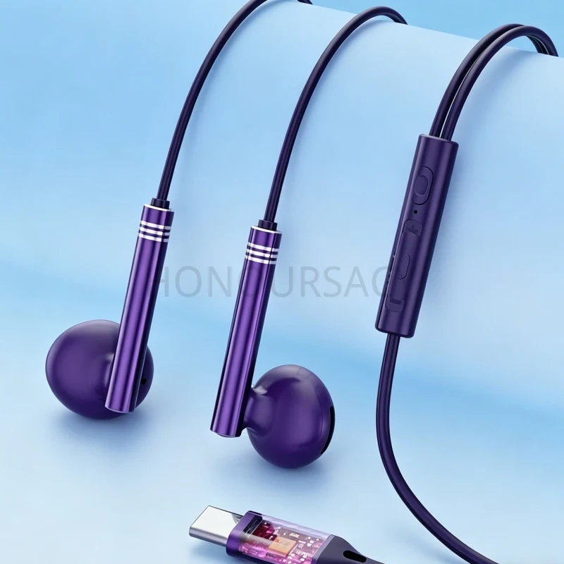 

In-Ear Wired Gaming Earphones Low Latency Noise Reduction with HD Mic Headphones Compatible with Phone Laptop Computer