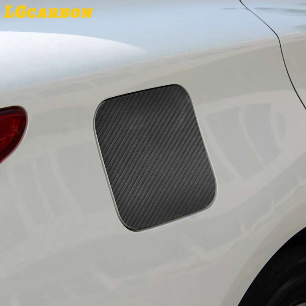 カーボンファイバー燃料タンクカバー,インフィニティq50 2014-2020用トリム,LGCarbon