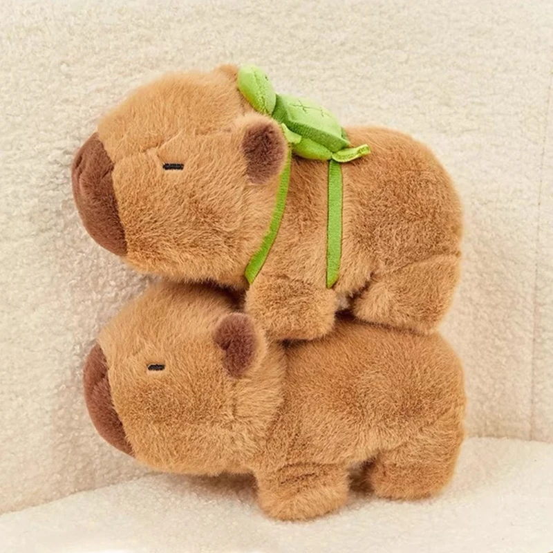 Capybara Backpack Plush Animal Toy Wristband for Party Gift Fashion Jewelry Cartoon Bracelet Toy for Party