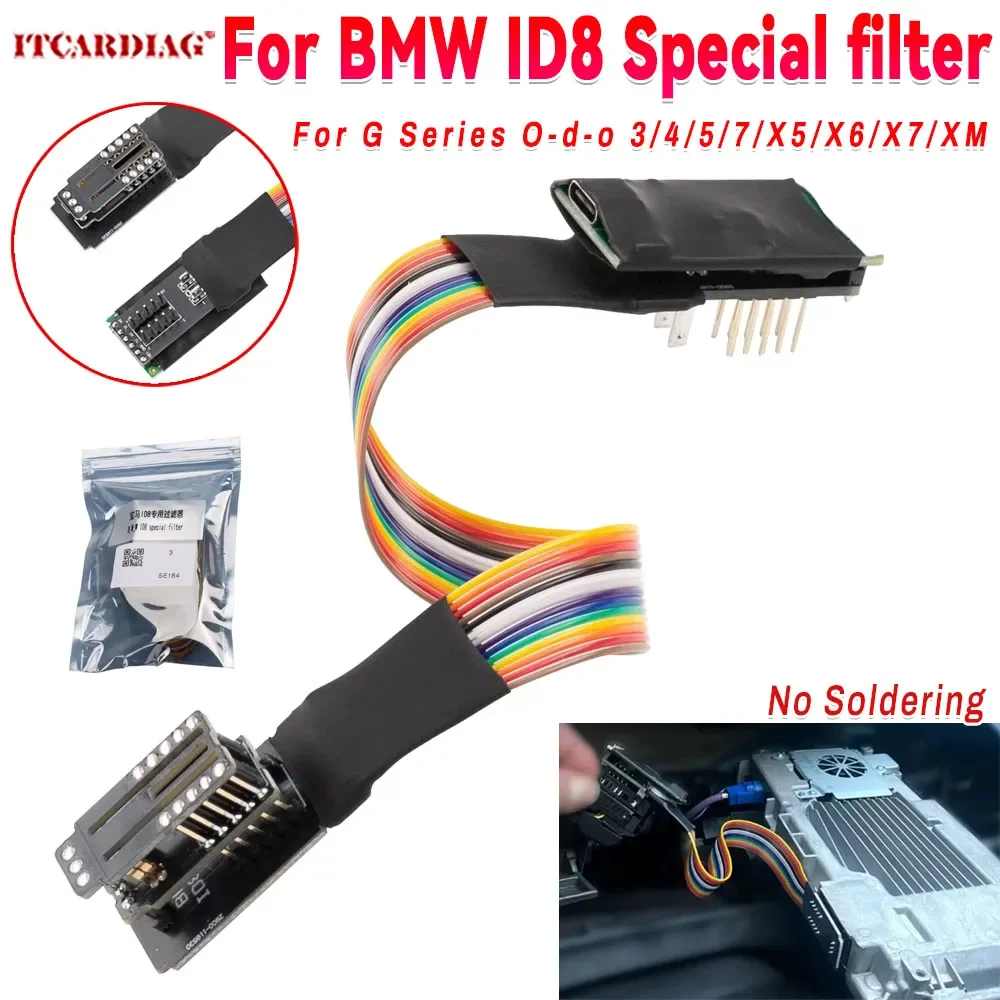 

2025 Yanhua for BMW all series ID8 Special Filter for 3/4/5/7/X5/X6/X7/XM and Other G chassis Mileage Repair Plug and Play