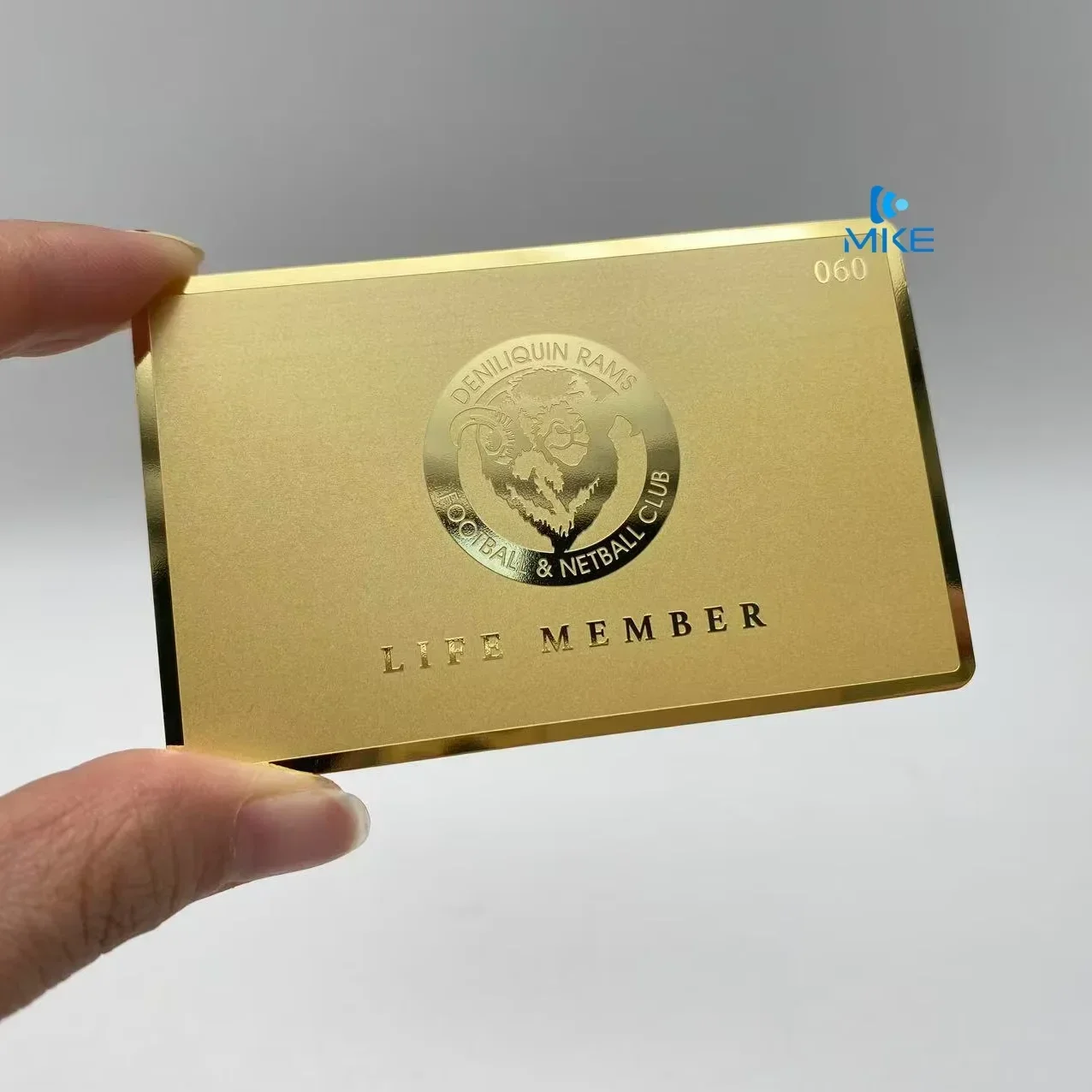 

Custom Visit Membership Metal Business Cards 0.8mm Thick Card