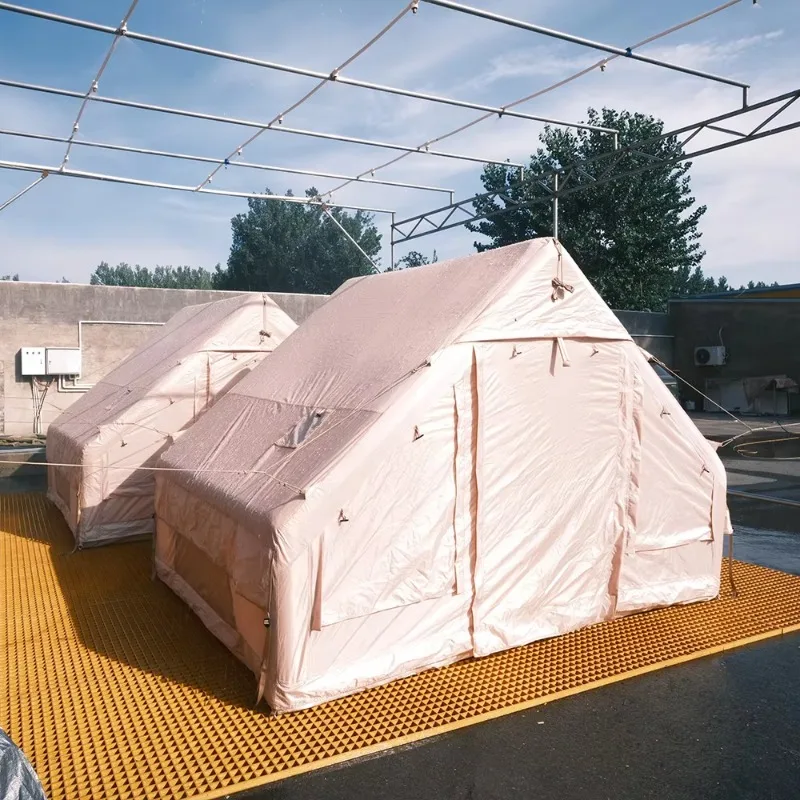 XMSJ Large Waterproof Camping Tent, Inflatable Tent For Outdoor Activities, High Quality