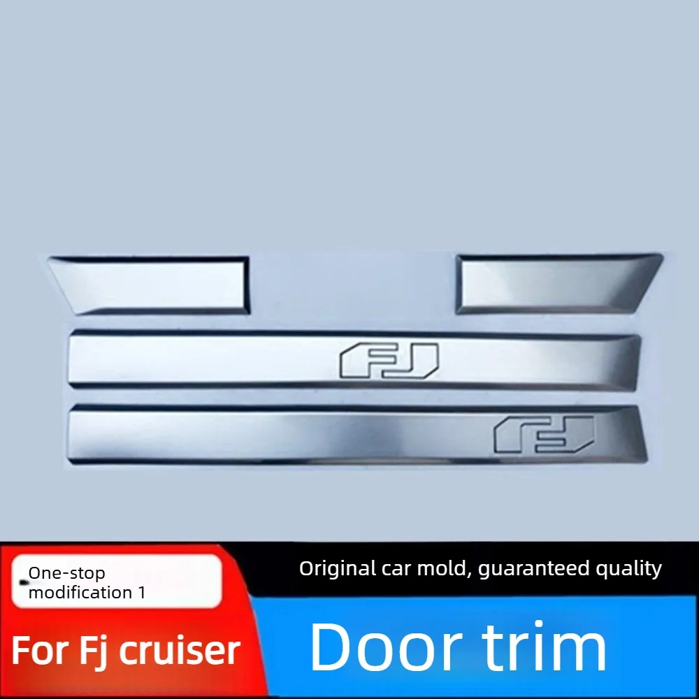 For Toyota FJ cruiser accessories modified door anti-collision strip body trim strip door exterior panel paint decoration