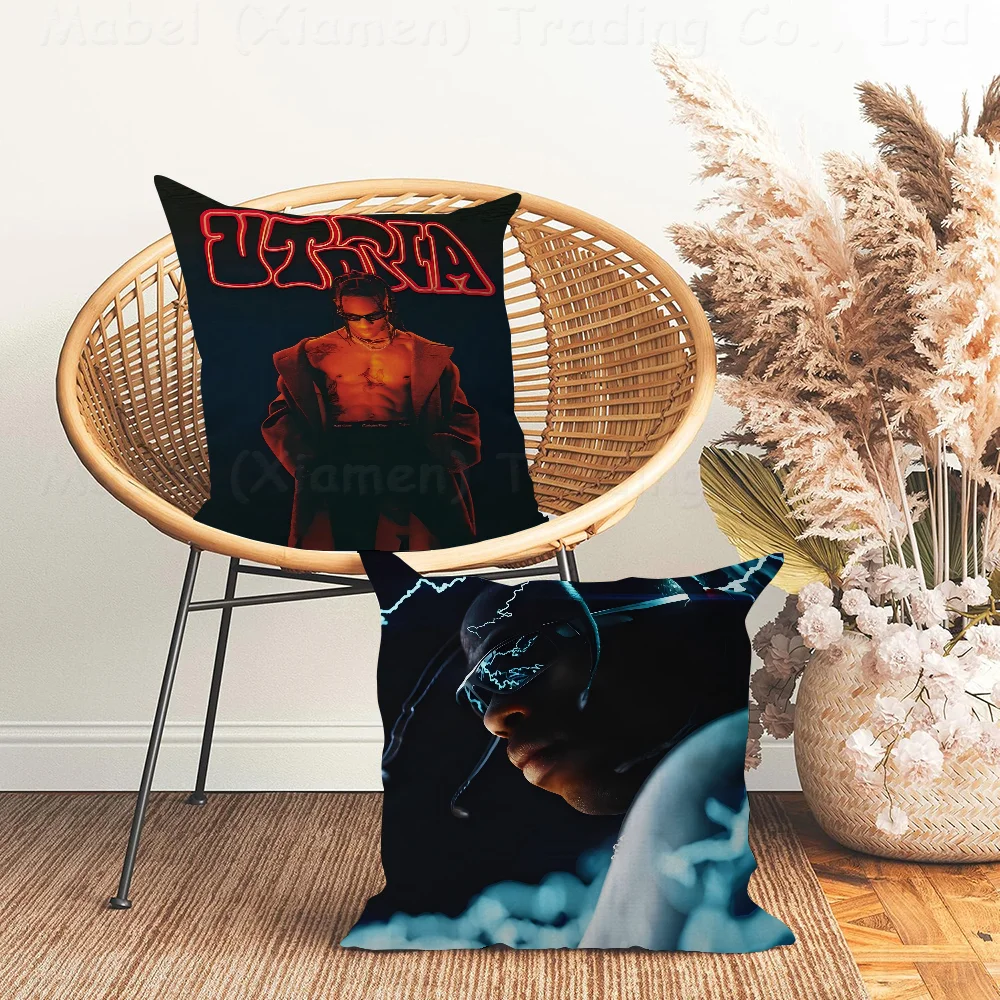 

Utopia Album Cover Maple Design Cushion Cover Happy Autumn Harvest Decor Holiday Decorati Pillow Cover