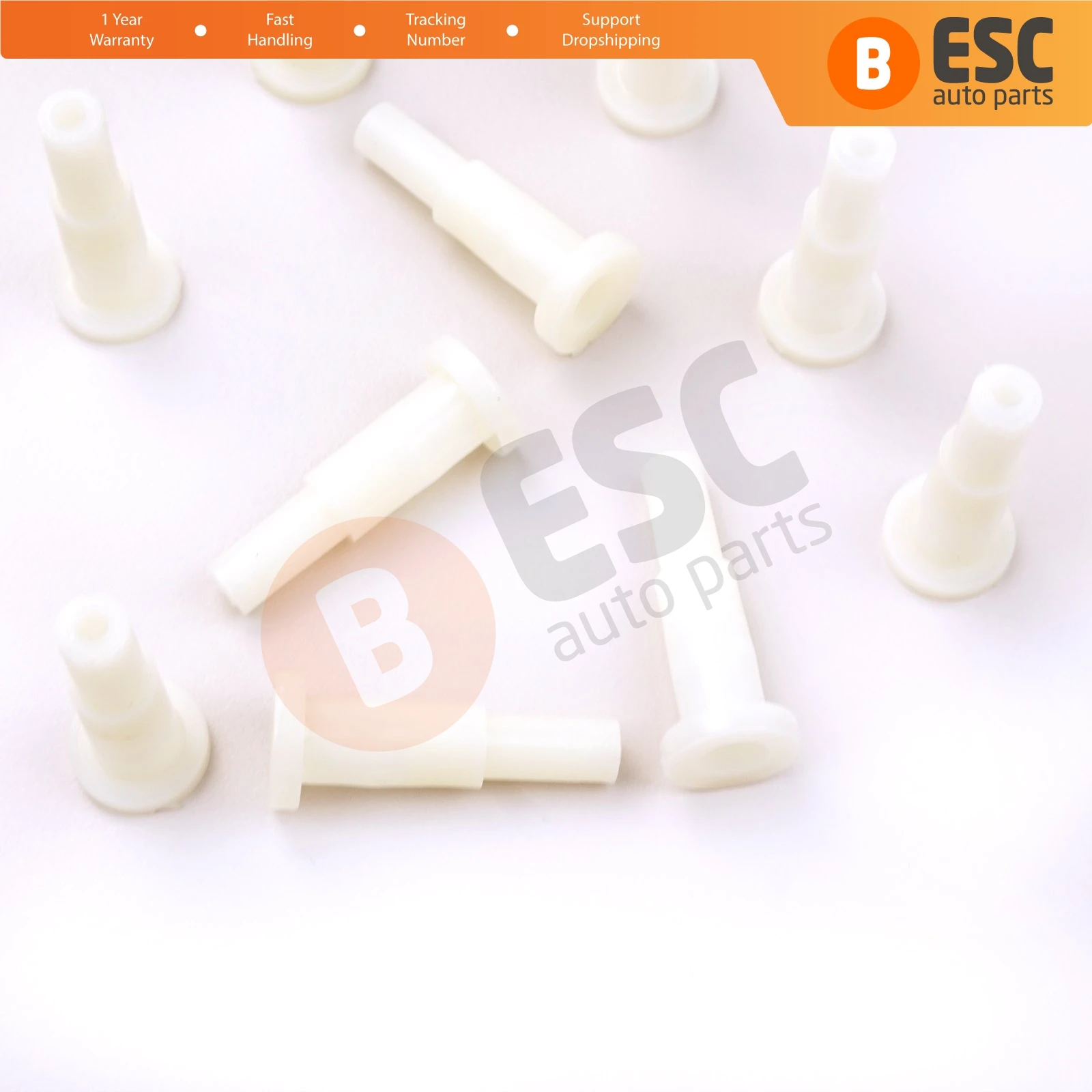 ESC Auto Parts ECP028 10 Pieces Cable End Rope Dowel for Window Regulator Winder Mechanism Type BCP028 Fast Handling