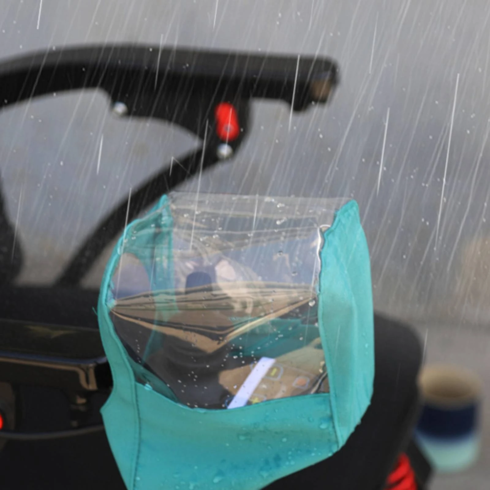 Wheelchair Joystick Cover with Clear Panel Waterproof Power Wheelchair Joystick Protector Cover Heavy-Duty Heavy-Duty