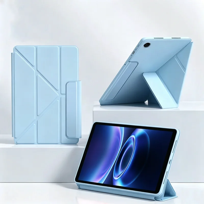 

Funda for Xiaomi POCO Pad C1 9.7 Case 9.7 inch 2026 Multi-Folding Protective TPU Shell Coque for POCO Pad C1 Tablet Cover Kids