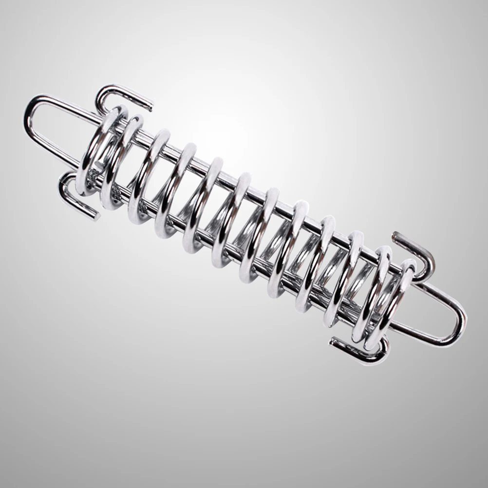 

8 Pcs Tent Spring Fastener Wind Rope Buckle High Strength Steel Tents for Camping