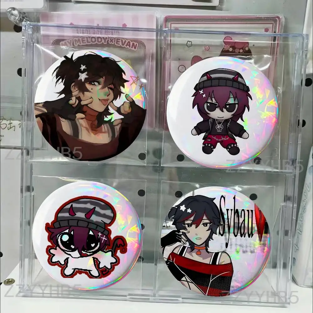 K-Killer Chat Robin Misaki Enamel Pin Tinplate Round Brooch Badges 58mm 44mm 32mm 75mm 25mm