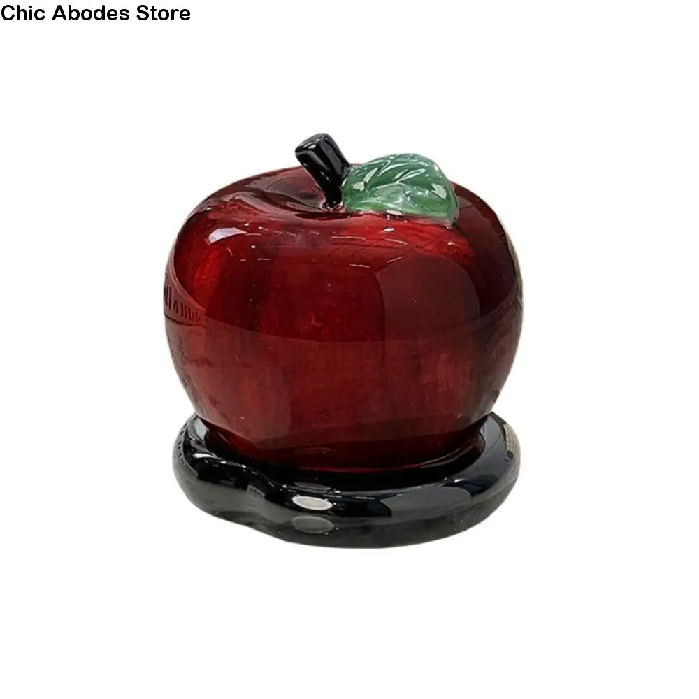 

Ceramic Fruit Theme Toothpick Box Pear Shape Cute Fruit Toothpick Dispenser Decorative Dustproof Toothpick Container Living Room