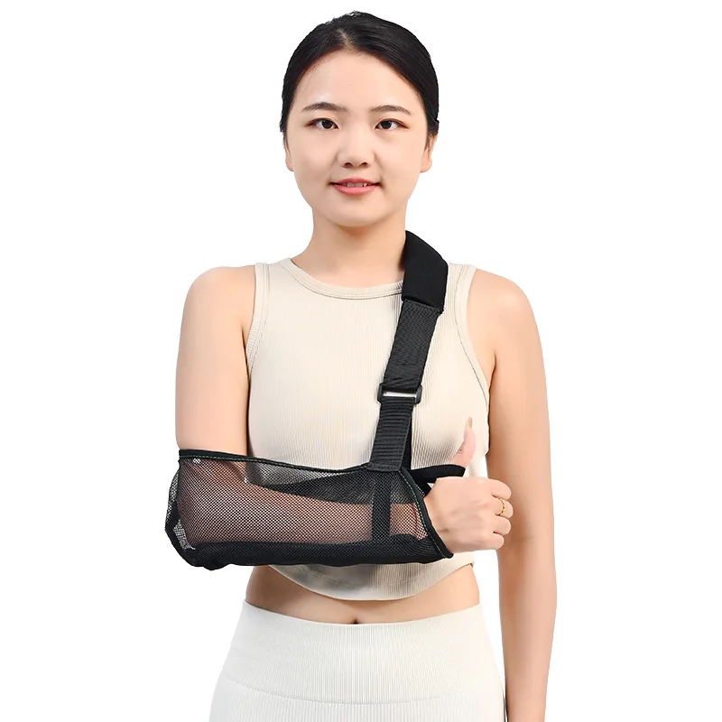 

Adjustable Forearm Fracture Fixed Strap Breathable Mesh Wrist Elbow Joint Sprain Recovery Protective Belt Arm Dislocated Sling